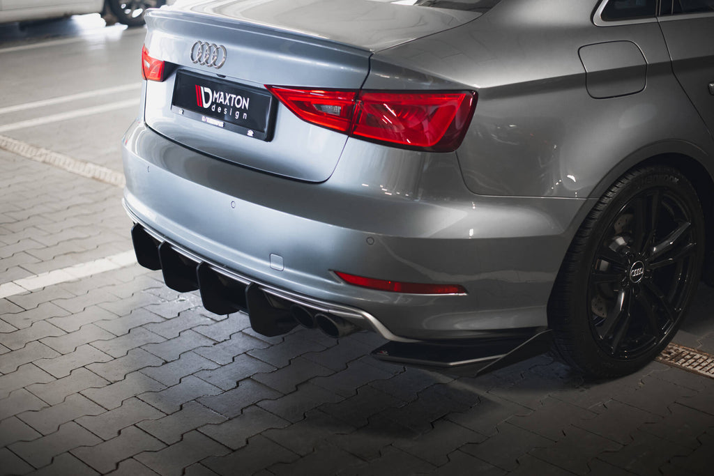 Maxton Design Street Pro Heckschürze passend für Audi S3 Limousine 8V