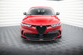 Maxton Design Street+ Spoilerlippe Front Ansatz V.1 passend für Alfa Romeo Tonale Mk1 schwarz Hochglanz
