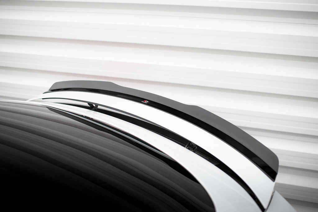 Maxton Design Spoiler CAP passend für Audi A7 / S7 / RS7 / A7 S-Line C7 / C7 Facelift schwarz Hochglanz