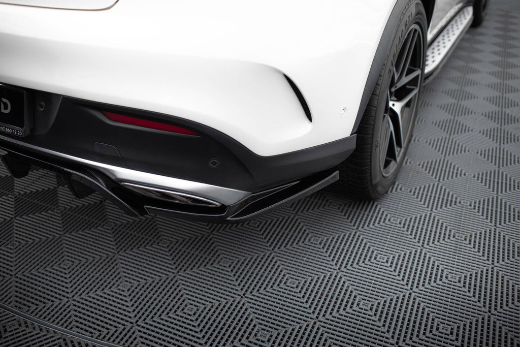 Maxton Design Street+ Mittlerer Diffusor RACE passend für Mercedes-AMG GLE 43 Coupe C292 schwarz Hochglanz