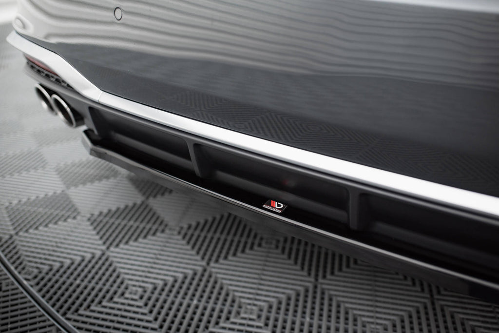 Maxton Design Heckansatz Audi S5 Sportback / Coupe F5 Facelift schwarz Hochglanz für Audi A5 / S5 / RS5