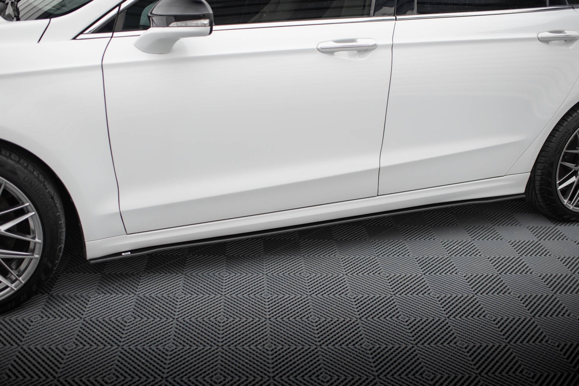 Maxton Design Street Pro Street+ Seitenschweller Leisten passend für Ford Mondeo Sport Mk5 Facelift / Fusion Sport Mk2 Facelift
