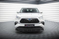 Maxton Design Street+ Spoilerlippe Front Ansatz V.1 passend für Toyota Highlander Mk4 schwarz Hochglanz