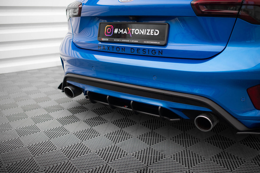 Maxton Design Robuste Racing Heckschürze passend für Ford Focus ST Mk4