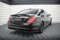Maxton Design Heckansatz V.1 Mercedes-Benz S W222 schwarz Hochglanz für Mercedes-Benz S Klasse W222