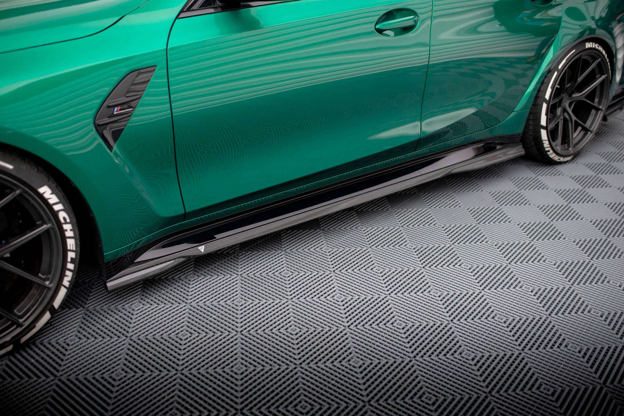 Maxton Design Prepreg Carbon Fiber Seitenschweller BMW M3 Limousine / Touring G80 / G81 für BMW M3 G80