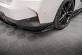 Maxton Design Heck Ansatz Flaps Diffusor V.1 passend für BMW 2 Coupe M-Paket G42 schwarz Hochglanz