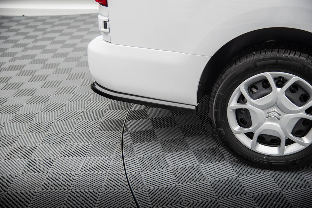 Maxton Design Street+ Mittlerer Diffusor RACE passend für Citroen Jumpy L3 Mk3 schwarz Hochglanz