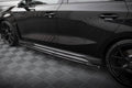 Maxton Design Street+ Seitenschweller Leisten passend für Audi RS3 Sportback 8Y schwarz Hochglanz