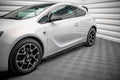 Maxton Design Street+ Seitenschweller Leisten passend für Opel Astra GTC OPC-Line J schwarz Hochglanz