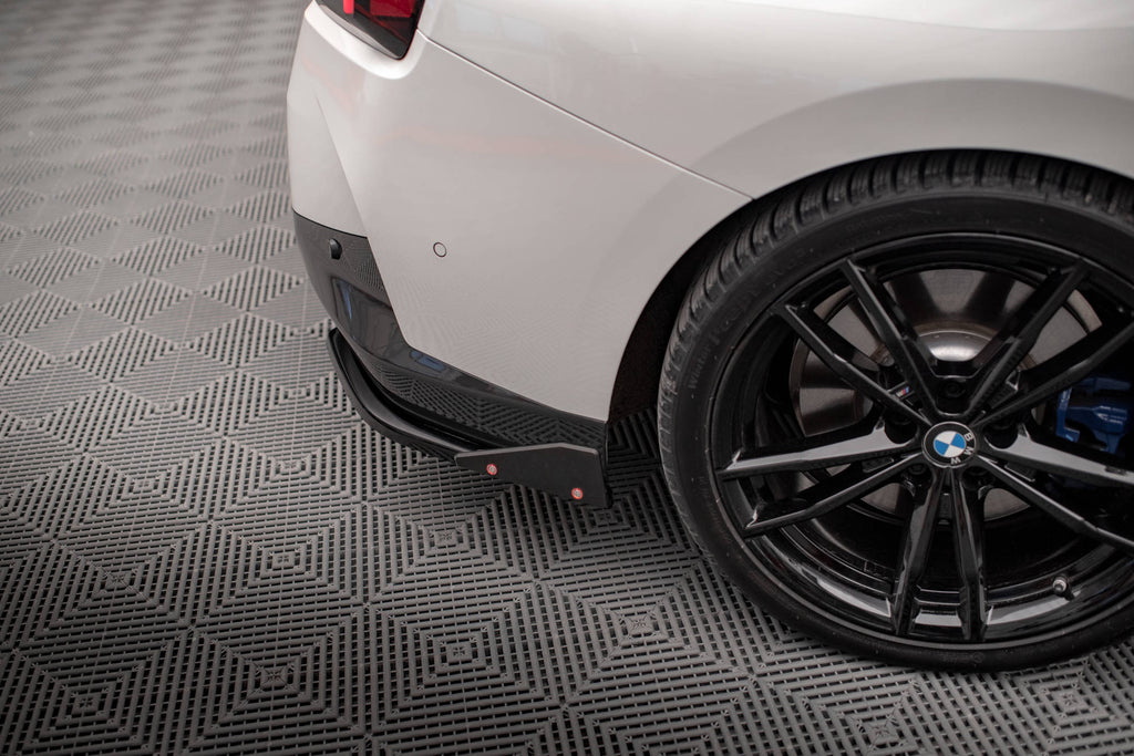 Maxton Design Heck Ansatz Flaps Diffusor V.2 + Flaps passend für BMW 2 Coupe M-Paket G42