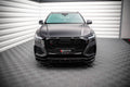 Maxton Design Street+ Spoilerlippe Front Ansatz V.3 passend für Audi RSQ8 Mk1 schwarz Hochglanz