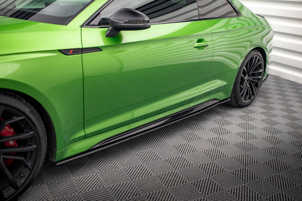 Maxton Design Street Pro Street+ Seitenschweller Leisten passend für Audi RS5 Coupe F5 Facelift