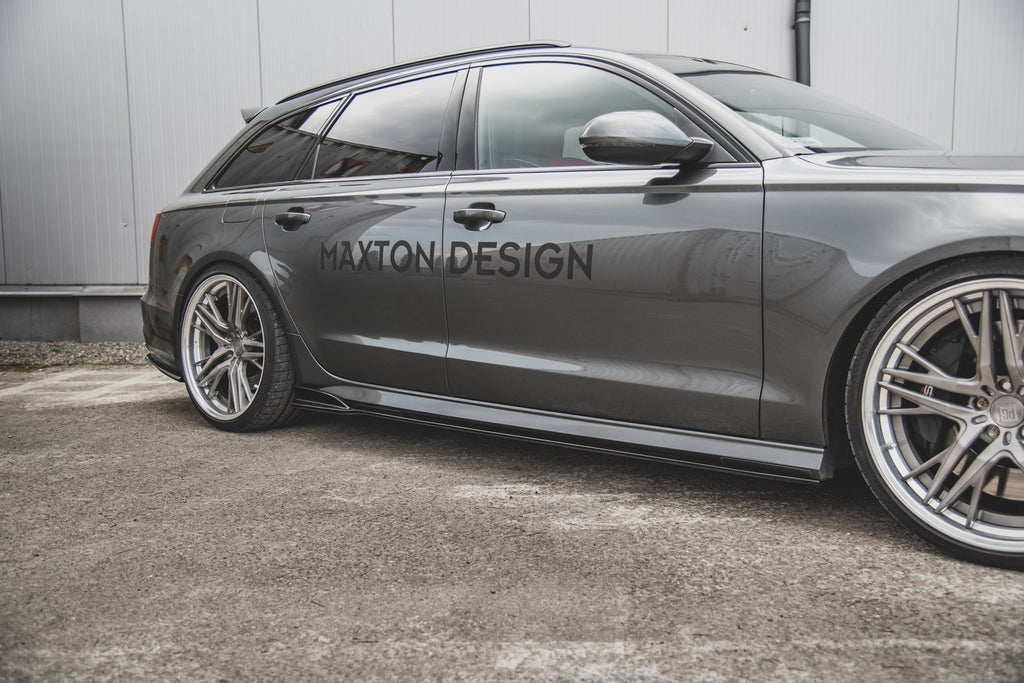 Maxton Design Street+ Seitenschweller Leisten passend für Audi A6 / A6 C7 S-line/ S6 C7 Facelift