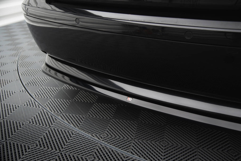 Maxton Design Heckansatz BMW 7 E65 schwarz Hochglanz für BMW 7er E65