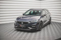 Maxton Design Street+ Spoilerlippe Front Ansatz V.3 passend für Seat Leon FR Mk4 schwarz Hochglanz