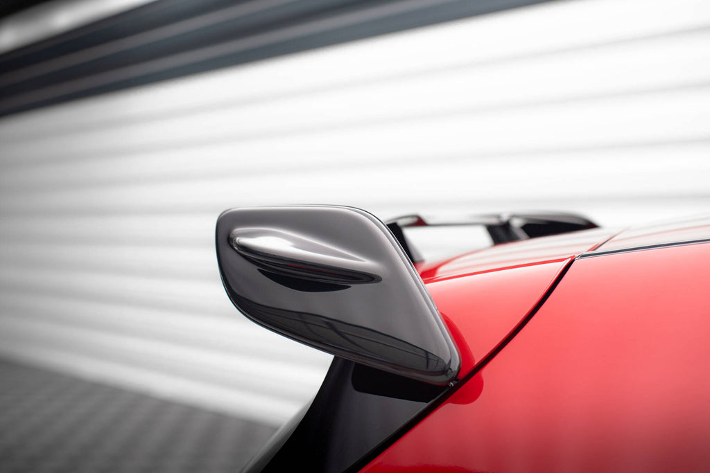 Maxton Design Spoiler Seiten Erweiterung Mercedes A W176 AMG Facelift schwarz Hochglanz für Mercedes-Benz A Klasse W176 FL