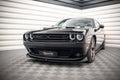 Maxton Design Street+ Spoilerlippe Front Ansatz passend für Dodge Challenger RT Mk3 Facelift schwarz Hochglanz