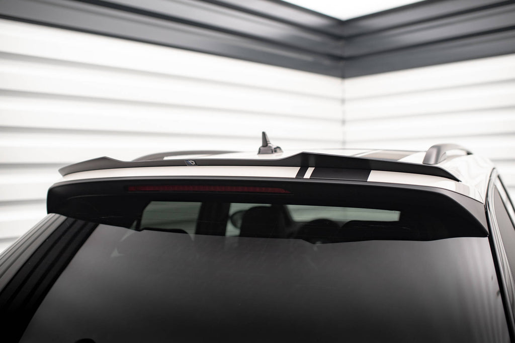 Maxton Design Spoiler CAP passend für VW T-Roc R / R-Line Mk1 schwarz Hochglanz
