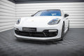 Maxton Design Street+ Spoilerlippe Front Ansatz passend für Porsche Panamera GTS 971 schwarz Hochglanz