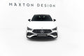 Maxton Design Street+ Spoilerlippe Front Ansatz passend für Mercedes-AMG CLA 35 Coupe / Shooting Brake C118 Facelift / X118 Facelift schwarz Hochglanz