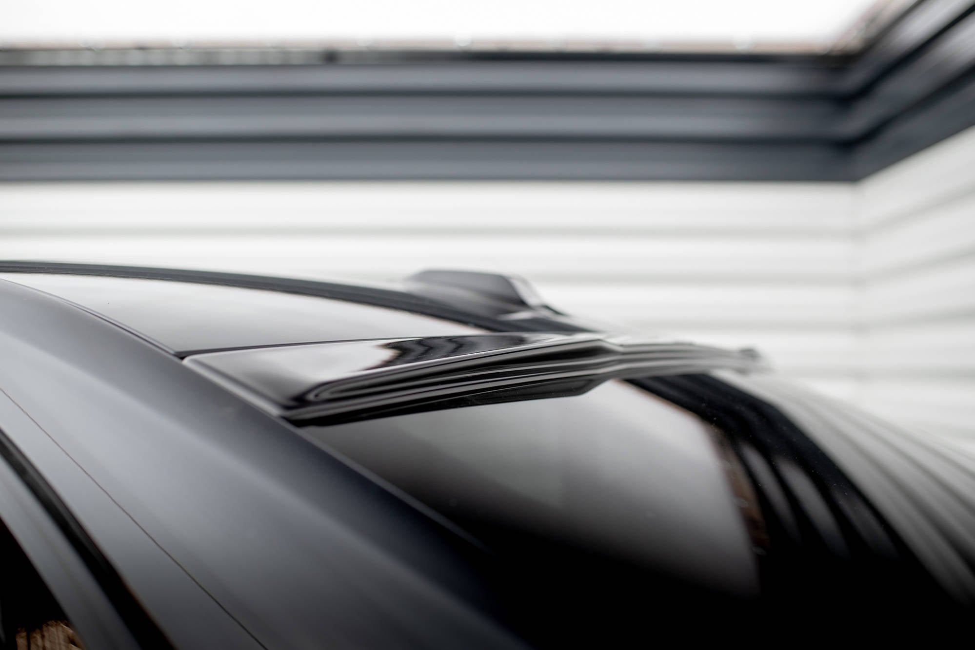 Maxton Design Heckscheiben Spoiler passend für BMW 7 G70 schwarz Hochglanz