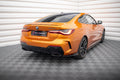 Maxton Design Heck Ansatz Flaps Diffusor V.2 passend für BMW 4er M440i G22 / G23 / G22 Facelift / G23 Facelift schwarz Hochglanz