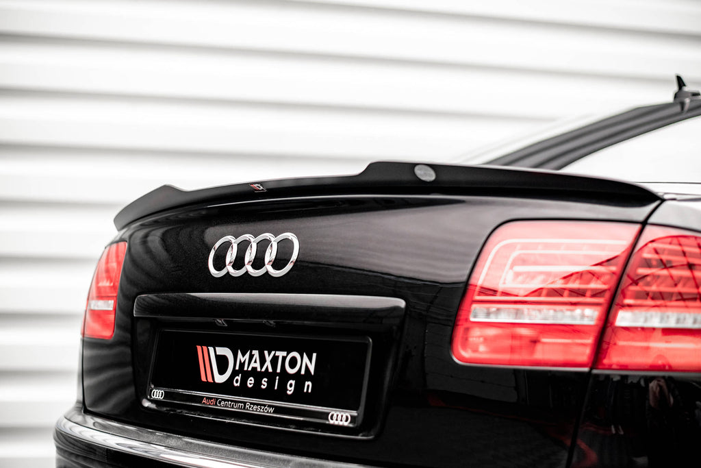 Maxton Design Spoiler CAP passend für Audi S8 D3 schwarz Hochglanz