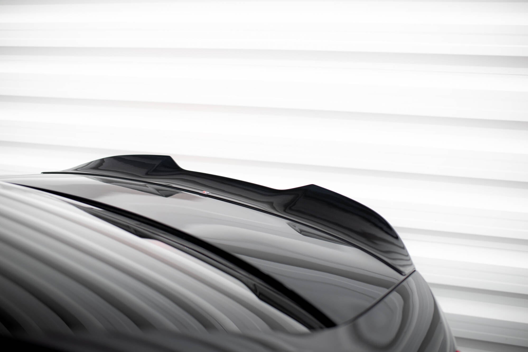 Maxton Design Spoiler CAP 3D passend für BMW M340i / 3 M-Paket / M3 Limousine G20 schwarz Hochglanz