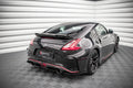 Maxton Design Heckansatz Nissan 370Z Nismo Facelift schwarz Hochglanz für Nissan 370Z Nismo