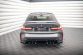 Maxton Design Heck Ansatz Flaps Diffusor V.2 passend für BMW M3 Limousine / Touring G80 / G81 schwarz Hochglanz