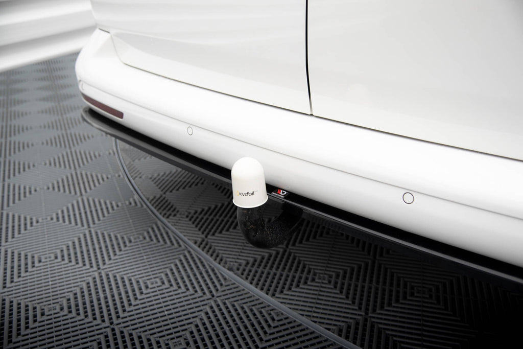 Maxton Design Heckansatz VW T6 / T6.1 Long schwarz Hochglanz für Volkswagen T6.1