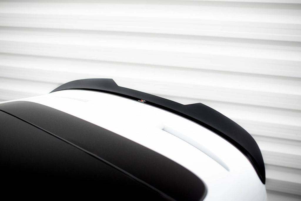 Maxton Design Spoiler CAP passend für Ford Fiesta ST Mk7 FL schwarz Hochglanz