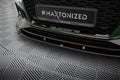 Maxton Design Street+ Spoilerlippe Front Ansatz V.1 passend für Audi RS4 B9 schwarz Hochglanz