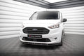 Maxton Design Street+ Spoilerlippe Front Ansatz V.2 passend für Ford Transit Connect Mk2 Facelift schwarz Hochglanz