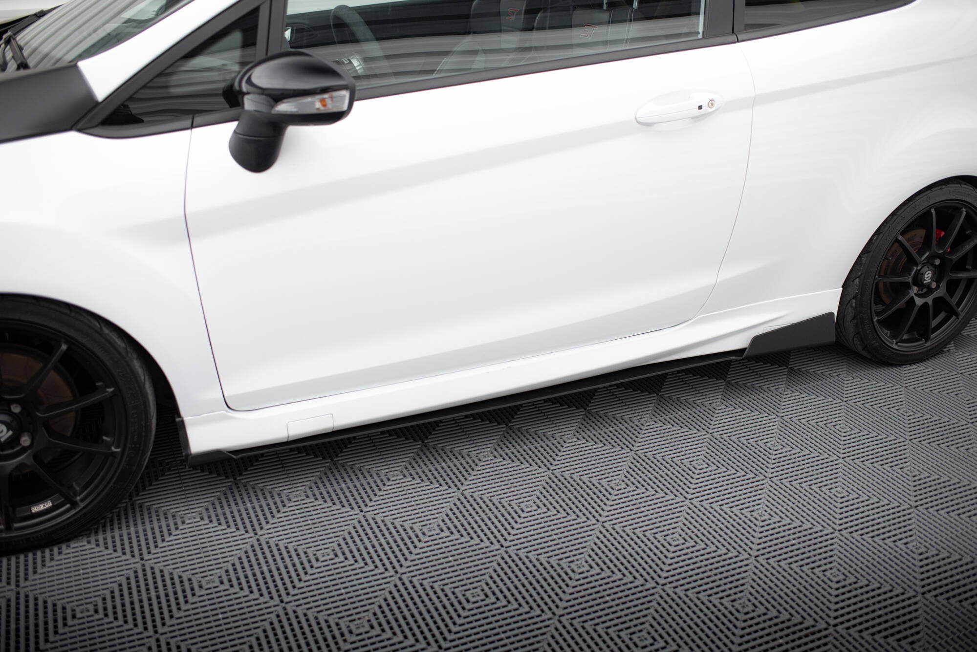 Maxton Design Sport Street+ Seitenschweller Leisten passend für Ford Fiesta ST Mk7 FL