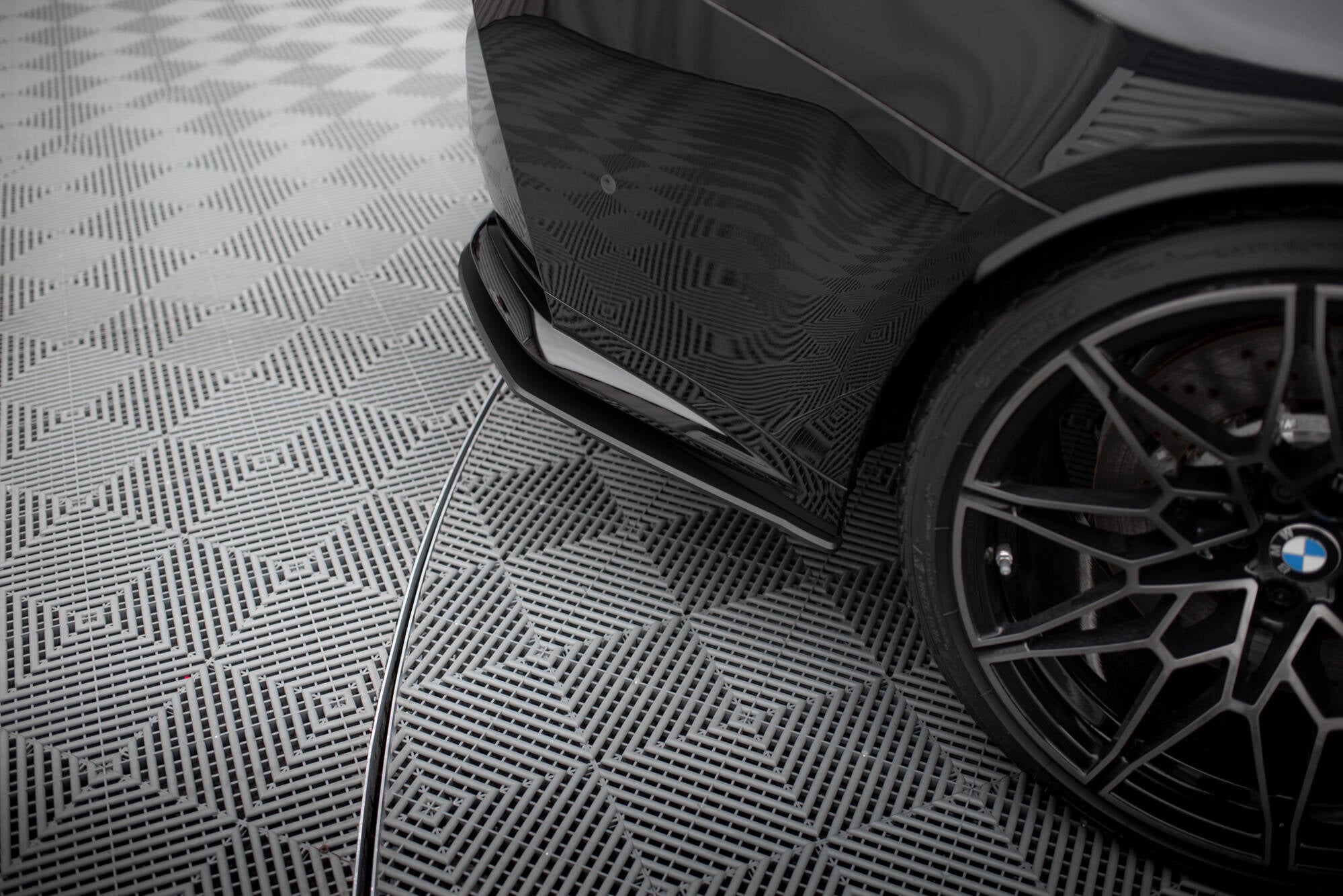 Maxton Design Street Pro Heck Ansatz Flaps Diffusor V.2 passend für BMW M3 Limousine / Touring G80 / G81