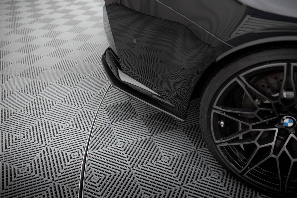 Maxton Design Street Pro Heck Ansatz Flaps Diffusor V.2 passend für BMW M3 Limousine / Touring G80 / G81
