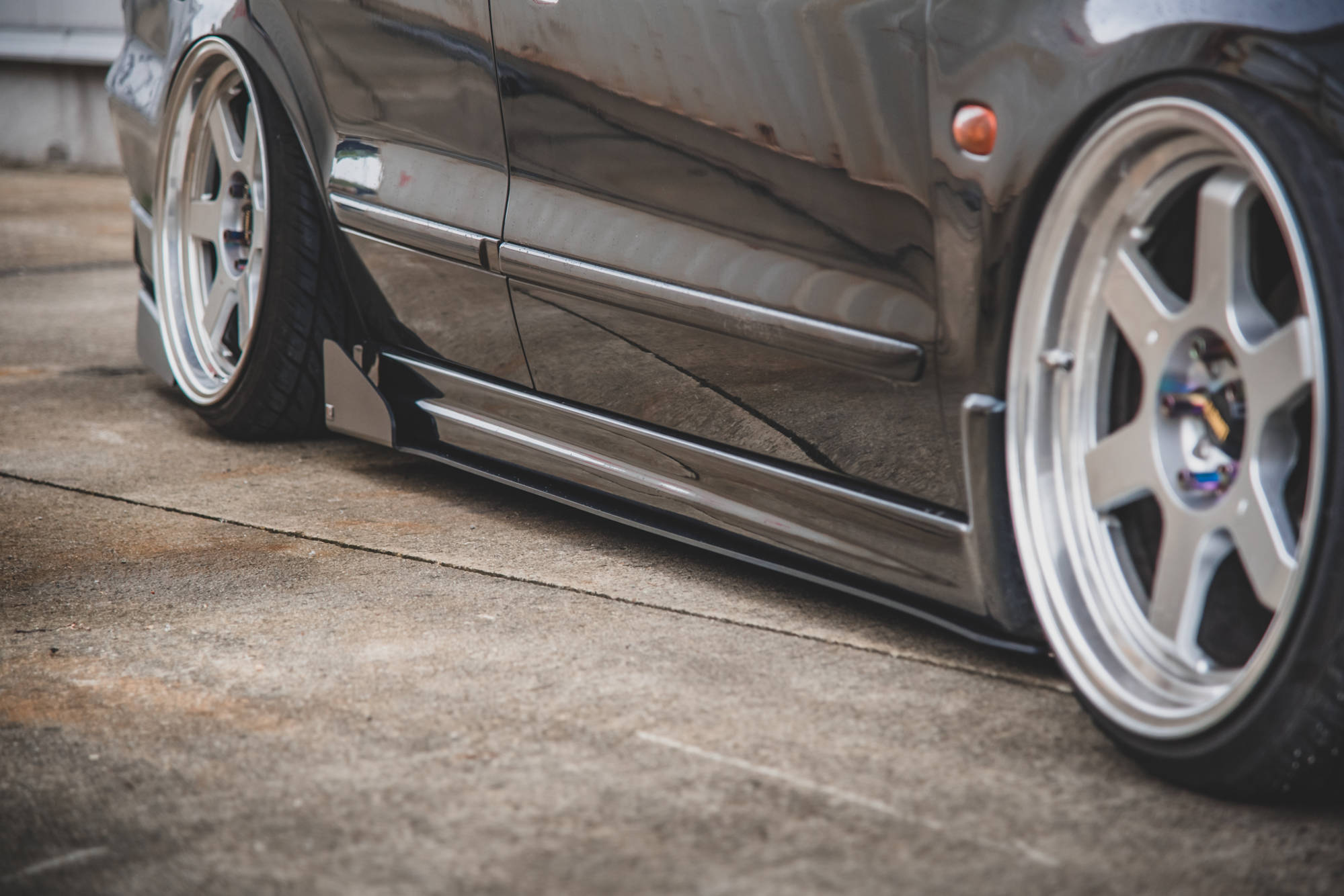 Maxton Design Sport Street+ Seitenschweller Leisten passend für Mitsubishi Galant Avance Mk8