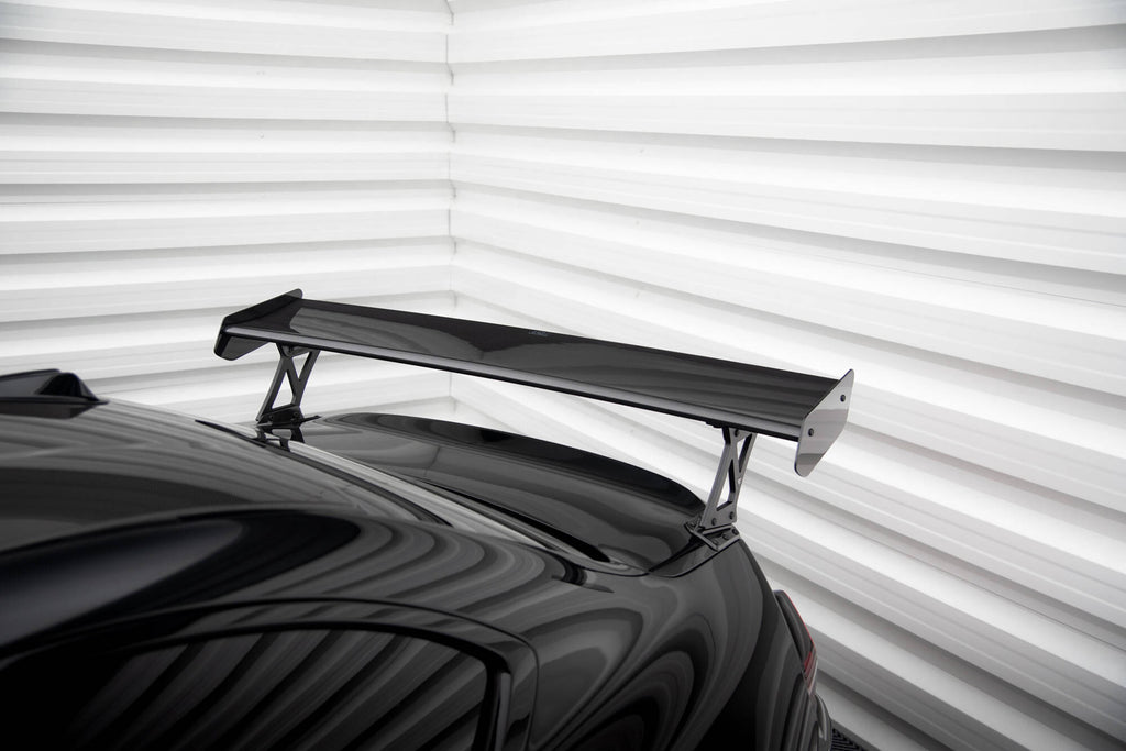 Maxton Design Carbon Fiber Spoiler With External Brackets Uprights +LED light BMW M2 G87 / M240i / 2 M-Paket / 2 Standard G42 für BMW 2er G42