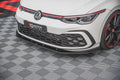 Maxton Design Street Pro Street+ Spoilerlippe Front Ansatz passend für VW Golf GTI / GTE / GTD / R-Line Mk8
