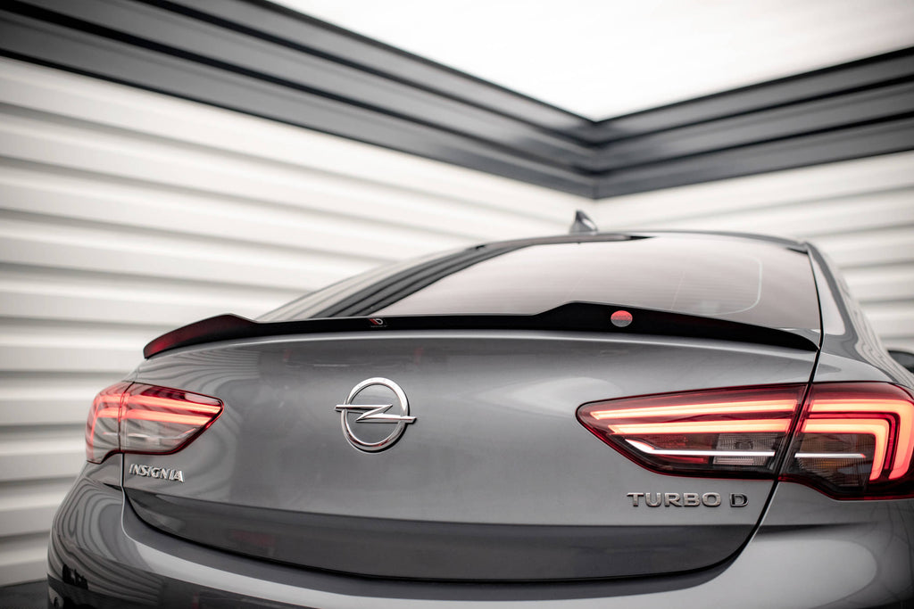 Maxton Design Spoiler CAP passend für Opel Insignia Mk2 schwarz Hochglanz