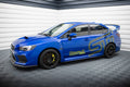 Maxton Design Street+ Seitenschweller Leisten V.2 passend für Subaru WRX STI Mk1 schwarz Hochglanz