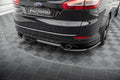 Maxton Design Street+ Mittlerer Diffusor RACE passend für Ford Mondeo ST-Line Kombi Mk4 Facelift schwarz Hochglanz