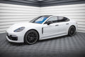 Maxton Design Street+ Seitenschweller Leisten passend für Porsche Panamera GTS 971 schwarz Hochglanz