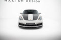 Maxton Design Street+ Spoilerlippe Front Ansatz passend für V.2 Porsche 718 Cayman GTS 982c schwarz Hochglanz
