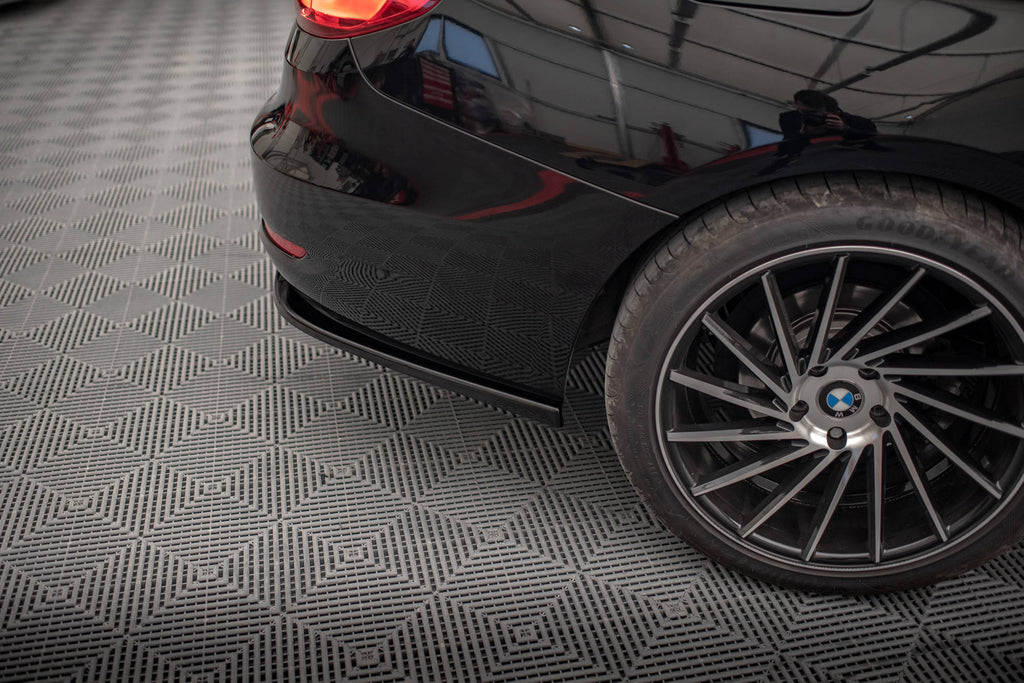 Maxton Design Street+ Mittlerer Diffusor RACE passend für BMW 3er GT F34 schwarz Hochglanz
