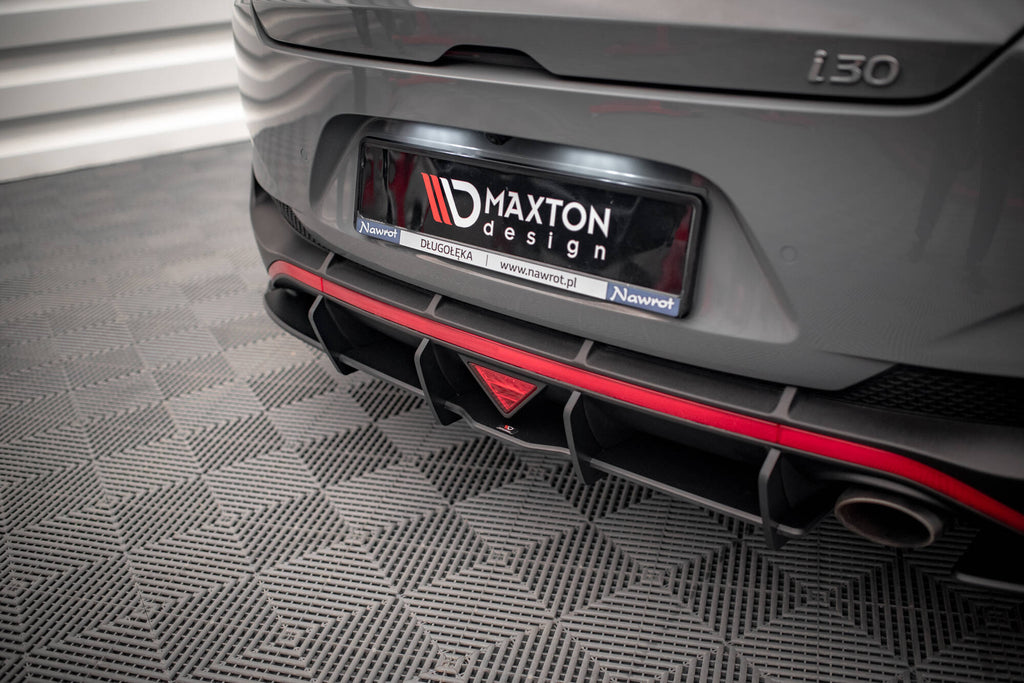 Maxton Design Street Pro Heckschürze passend für Hyundai I30 Fastback N-Line Mk3 Facelift