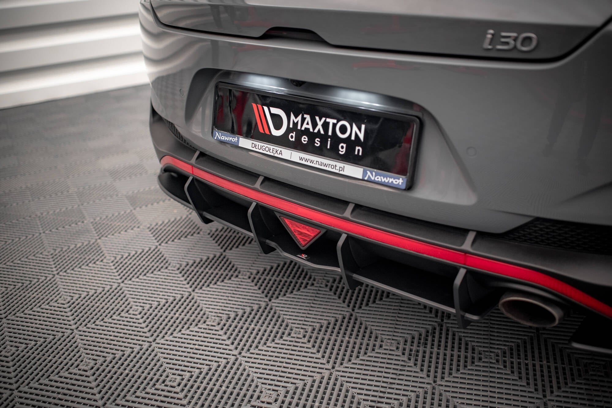 Maxton Design Street Pro Heckschürze passend für Hyundai I30 Fastback N-Line Mk3 Facelift