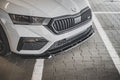 Maxton Design Street+ Spoilerlippe Front Ansatz V.3 passend für Skoda Octavia RS Mk4 schwarz Hochglanz